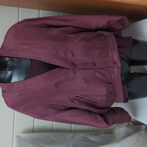 Bomber jacket( dropped of shoulder), silk, size M